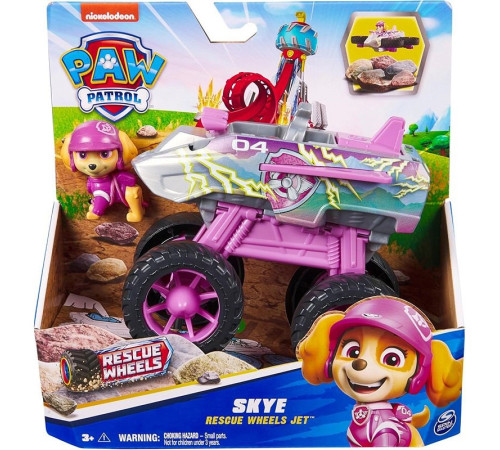 spin master  6069372 mașină de curse cu figurină paw patrol (in sort.)