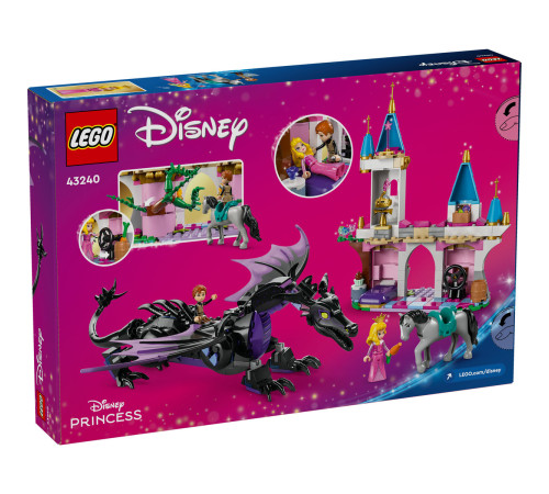 lego disney 43240 Конструктор "Драконья форма Малефисенты" (583 дет.)