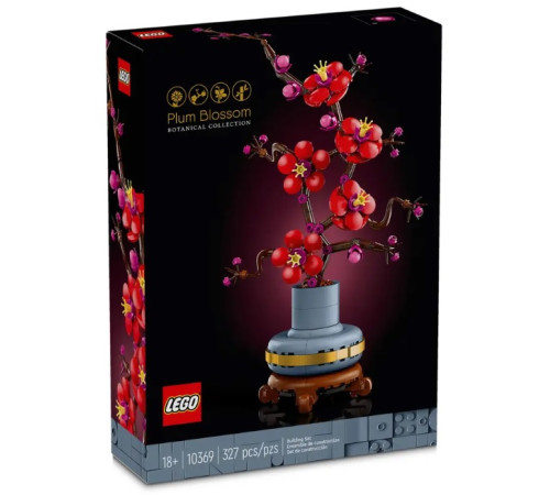 lego icons 10369 Конструктор "Цветение сливы" (327 дет.)