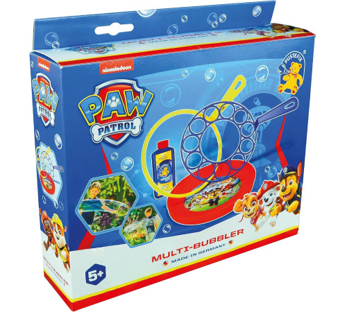 pustefix 420815580 bule de sapun "paw patrol multi-bubbler"