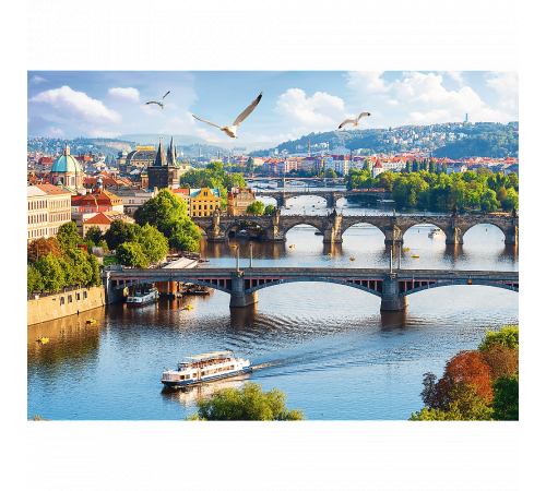 trefl 37382 puzzle "praga, republica cehă" (500 el.)