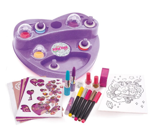 as kids 1023-56359 set pentru desen în formă de inimă paletina glam