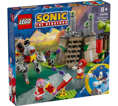 lego sonic  76998 Конструктор "Наклз и святилище Мастера Изумруда" (325 дет.)