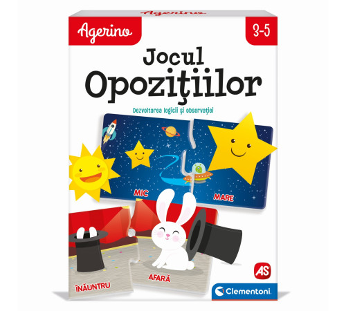 as kids 1024-50841 joc educativ agerino "jocul opozitiilor" (ro)