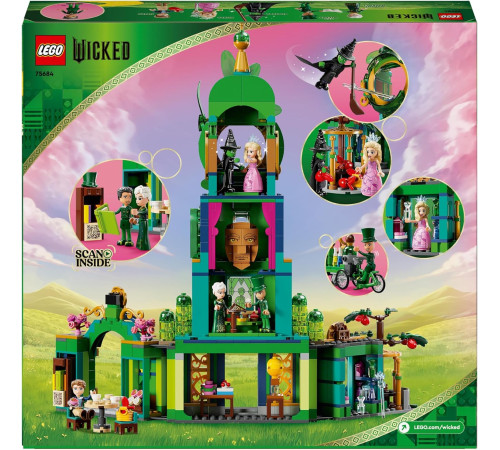 lego wicked 75684 constructor "orasul de smarald" (945 el.)