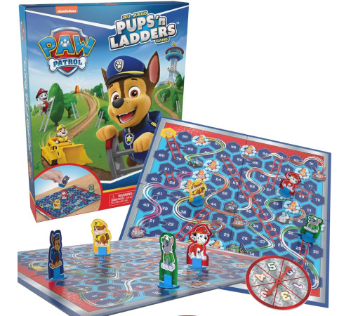 spin master 6068131 joc "paw patrol, catelusi si scari"