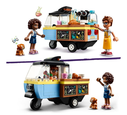 lego friends 42606 constructor "brutaria pe roti" (125 el.)