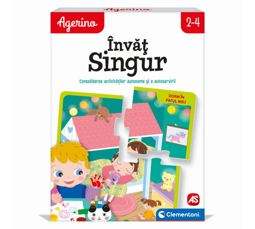 as kids 1024-50834 Развивающая игра agerino "Учись один" (рум.)