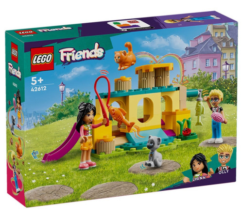  lego friends 42612 Конструктор "Приключения на кошачьей площадке" (87 дет.)