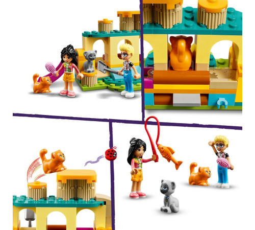 lego friends 42612 Конструктор "Приключения на кошачьей площадке" (87 дет.)