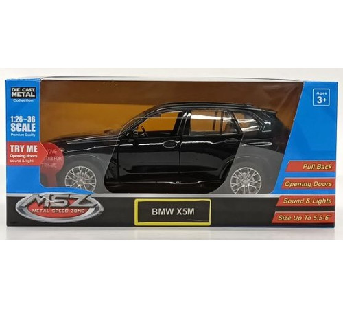 msz 68497m model metalic "bmw x5m, 1:32"