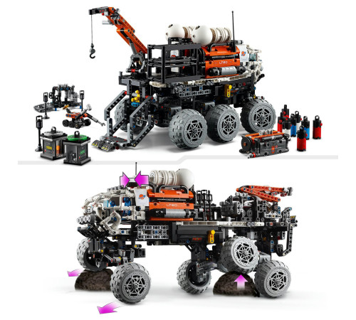 lego technic 42180 Конструктор "Марсоход для исследования экипажа" (1599 дет.)