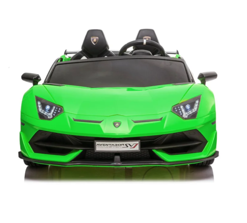 kikkaboo 31006050363 masina electrica pentru copii "lamborghini aventador svj" (verde)