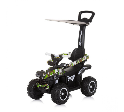 chipolino mașină cu mâner  atv rocahc02307wg alb\verde