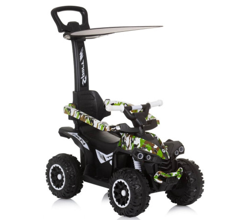 chipolino mașină cu mâner  atv rocahc02307wg alb\verde