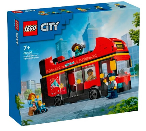  lego city 60407 Конструктор "Экскурсионный автобус" (384 дет.)
