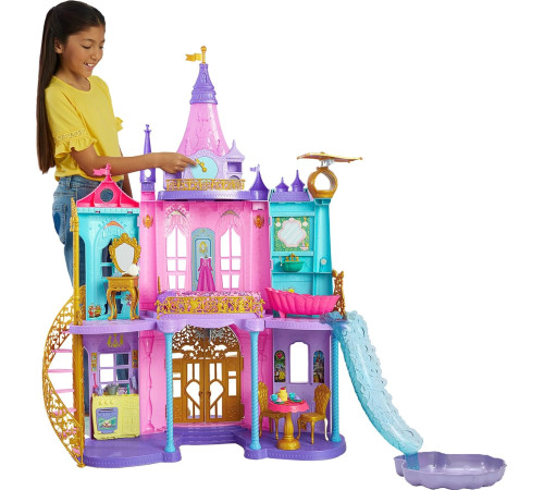  disney princess hlw29 casă de păpuși "castelul de vis" cu 25 de accesorii