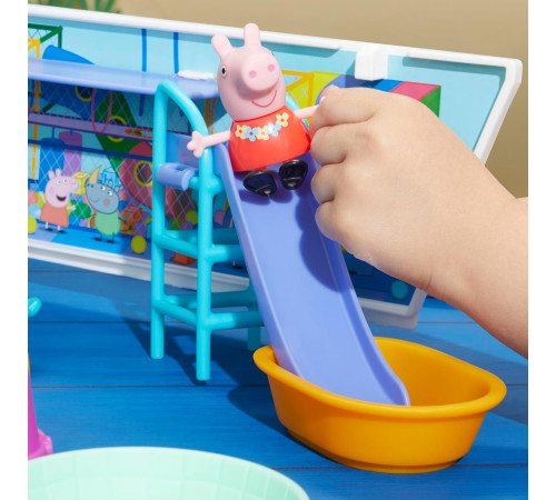 peppa pig f6284 set de joc "nava de croazieră a lui peppa"