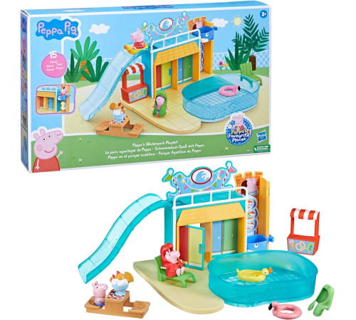 peppa pig f6295 set de joacă "peppas waterpark"