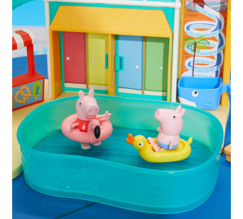 peppa pig f6295 set de joacă "peppas waterpark"