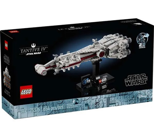 lego star wars 75376 Конструктор "Тантив iv" (654 дет.)