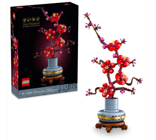 lego icons 10369 constructor "plum blossom" (327 el.)