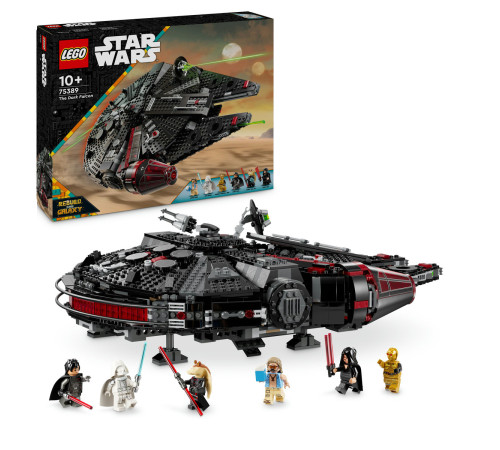 lego star wars 75389 constructor "falcon intunecat" (1579 el.)