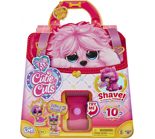  scruff-a-luvs 30146 Интерактивная игрушка cutie cuts pets salon" розовый