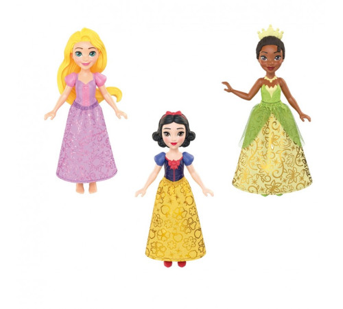 disney princess hpl55 mini-păpușă "prințesă" (in sort.)