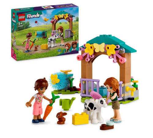 lego friends 42607 Конструктор "Сарай для теленка Аутумн" (79 дет.)