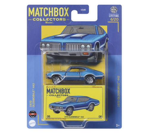 matchbox gbj48 Коллекционная машинка "premium collectors" (в асс.)