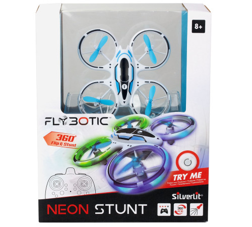 flybotic 84827 Дрон "neon stunt drone"