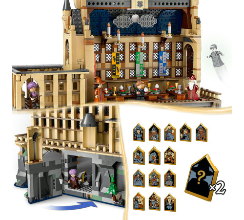 lego harry potte 76435 constructor "hogwarts castle: the great hall" (1732 el.)