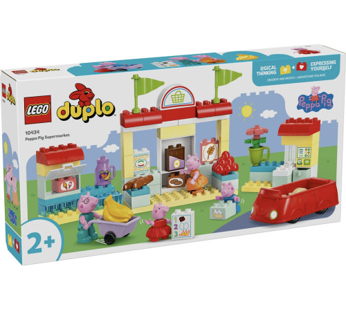 lego duplo 10434 constructor "peppa pig supermarket" (70 el.)