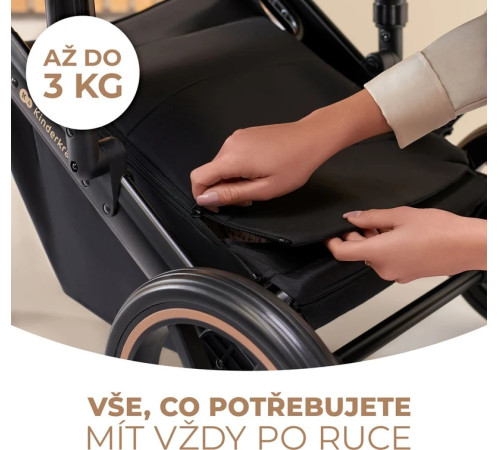 kinderkraft cărucior 2-в-1 prime2 negru