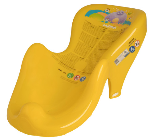  tega baby Сиденье для ванны антискользящае "monters" mn-003-124 желтый