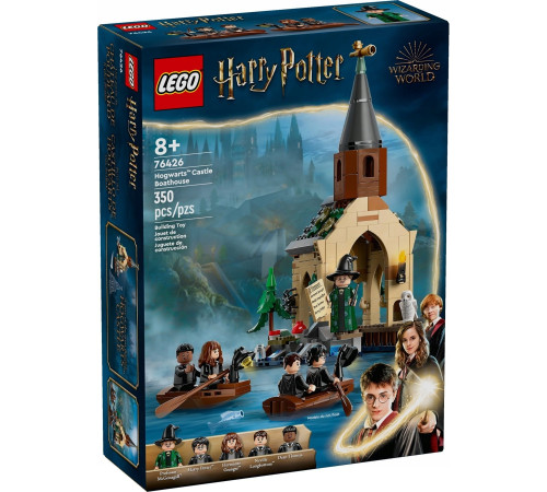  lego harry potter 76426 constructor "hangar pentru barci la castelul hogwarts" (350 el.)