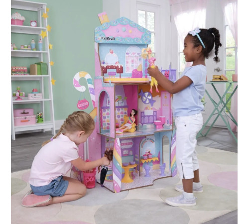 kidkraft 20242-msn Домик для кукол candy castle dollhouse