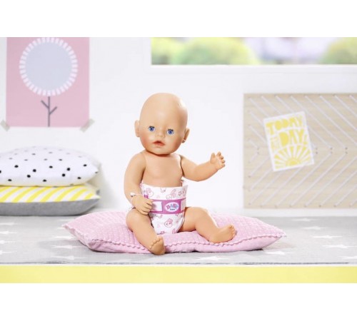 zapf creation 826508 scutece pentru păpușa "baby born" (5 buc.)