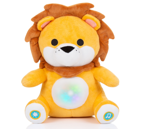  chipolino jucărie muzicală de plus cu lumina "lion" pil02306lion
