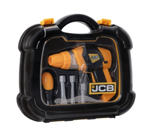 teamsterz 1684821 set de joacă jcb "bancul de lucru și valiză cu unelte"