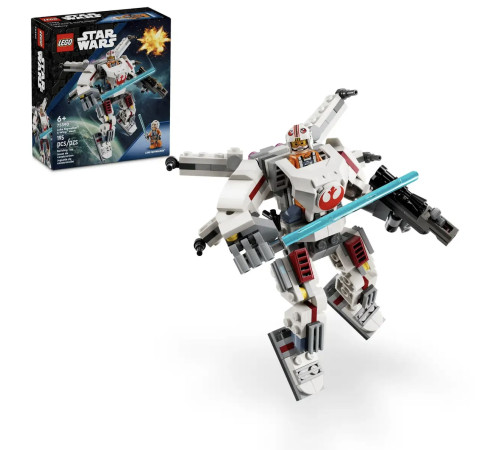 lego star wars 75390 constructor "luke skywalker x-wing mech" (195 el.)