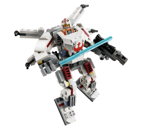 lego star wars 75390 constructor "luke skywalker x-wing mech" (195 el.)