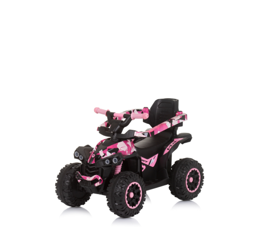 chipolino Машина atv rocahc02308wp белый\розовый