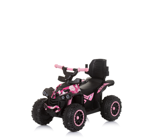 chipolino Машина atv rocahc02308wp белый\розовый