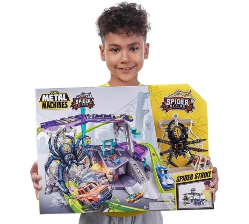 zuru metal machines 6725 set de joc "spider strike"