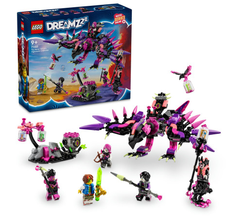 lego dreamzzz 71483 constructor "creaturile de cosmar ale vrajitoarei din never" (457 el.)