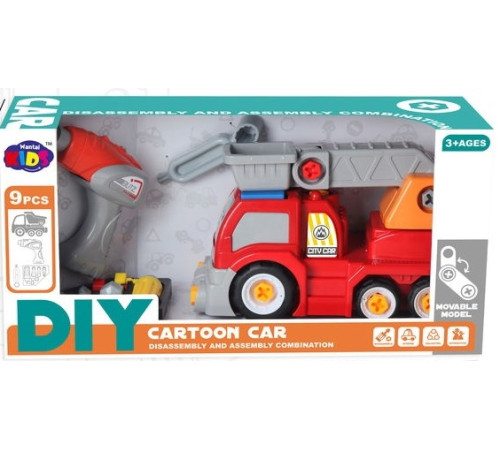 Jucării pentru Copii - Magazin Online de Jucării ieftine in Chisinau Baby-Boom in Moldova 03264 jucărie-constructor "camion de pompieri"