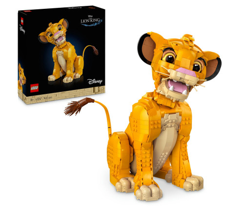 lego disney 43247 Конструктор "Молодой Симба, Король Лев" (1445 дет.)