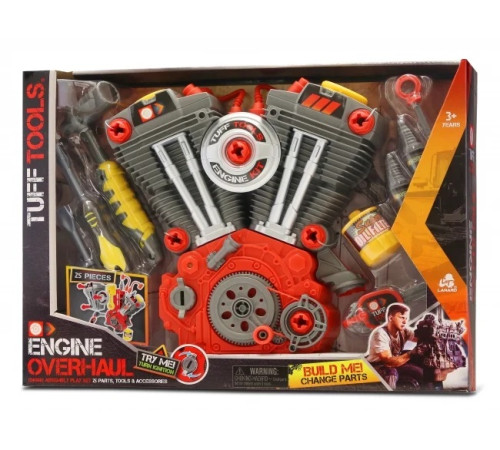  tuff tools 52006lt set de joc "build a motor" cu efecte de sunet și lumină